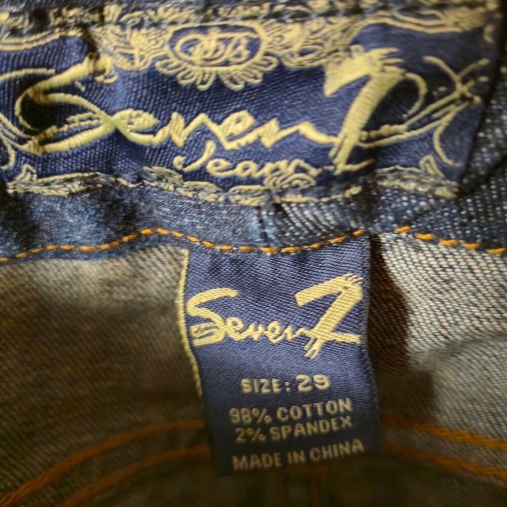 Women's 7Seven Jeans size 29 - Picture 4 of 6